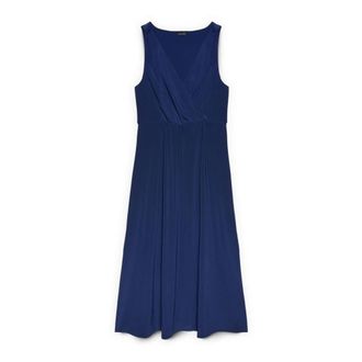 Fiorella Rubino Vestido Dream con escote en V - Dresses - Mujer - Azul - XS