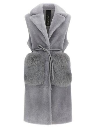 BLANCHA Merino Straight-Volpe Shadow Vest