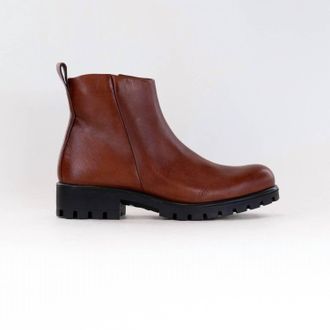 Ecco Womens Modtray Ankle Boot In Cognac