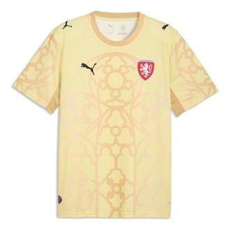 Puma x CZECHIA x SALEHE BEMBURY Goalkeeper Jersey Gold Moon Pebble Path 787096-84