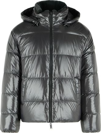 Moose Knuckles King Reversible Grey Nylon And Polyester Down Jacket