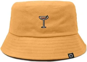 Dalix Coffee Martini Bucket Hat in Golden Cream at Nordstrom, Size X-Large
