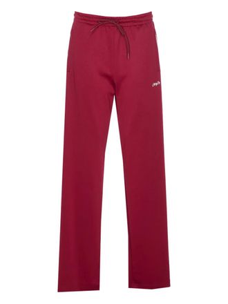 Aniye By lace-detail track pants - women - Elastane/Polyester - S - Red