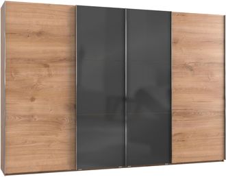 Wimex Schwebetürenschrank »Level by fresh to go« mit Glastüren und Synchronöffnung