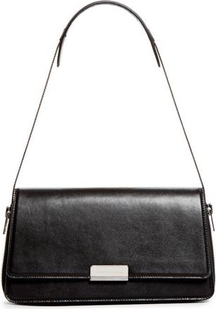 Alexander Wang Medium Siren Leather Shoulder Bag in Black at Nordstrom