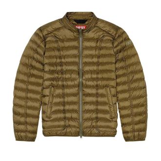 Diesel Unisex Volwassen Gewatteerde Jas (Groen)