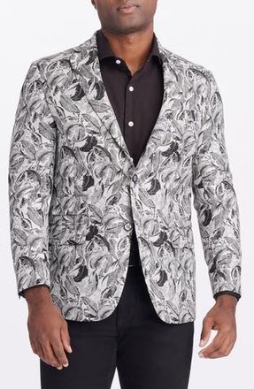Robert Graham Goldkey Woven Blazer in Silver at Nordstrom Rack, Size 38 Regular