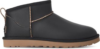 UGG Ankle-High Shoes with Full-Grain Leather and UGGplush Lining
