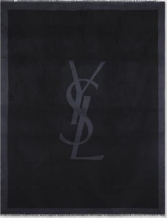 Saint Laurent Sciarpa di seta Saint Laurent