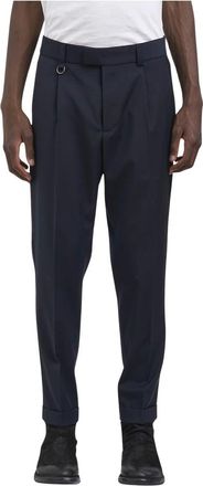 Paolo Pecora Uomo, Pantaloni, Blu, M, new