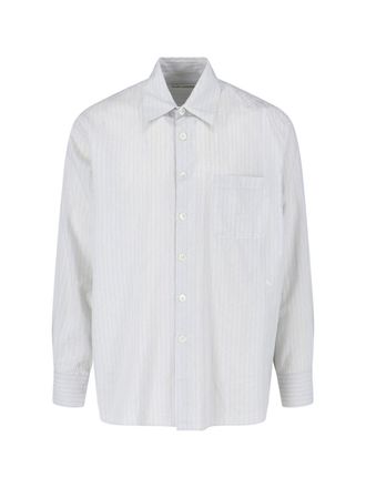 Our Legacy Multicolour Index Patchwork Cotton Shirt