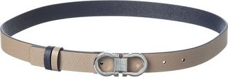 Ferragamo Ferragamo Gancini Reversible & Adjustable Belt