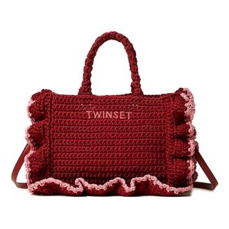 Twinset Handbags, female, Red, Size: ONE SIZE Borsa