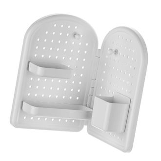 OEM Estanter&iacute;a De Pared De Pl&aacute;stico Con Orificios De Drenaje - Blanca