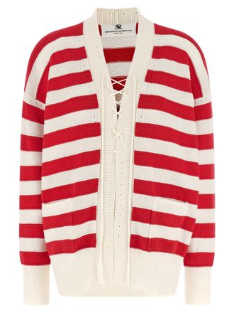 Ermanno Scervino Multicolor Cotton Womens Cardigan