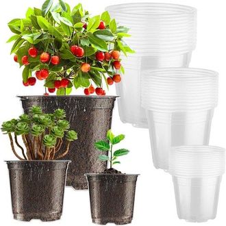 No Brand 36 Macetas/jardineras, Con Tama&ntilde;os De 13/15/18 Cm Respectivamente