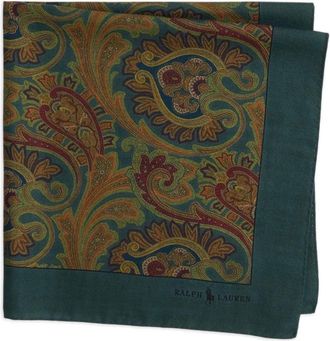 Polo Ralph Lauren Fazzoletto da taschino con stampa paisley - Verde