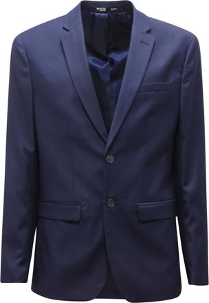 Selected Gestructureerde Marineblauwe Blazer Jas - Heren - Blazers - Blauw - M - Jassen