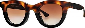 Thierry Lasry Consistency Zonnebril - Dames - Zonnebrillen - Bruin - 47 MM - Accessoires