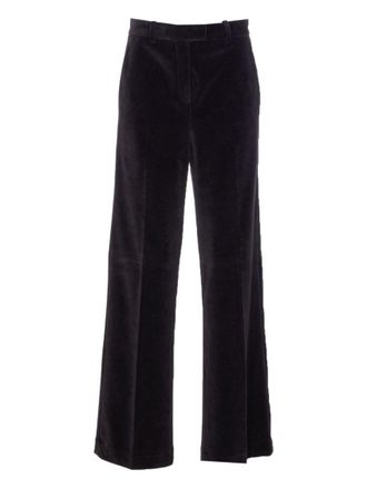 Circolo 1901 Black Wide-leg Trousers