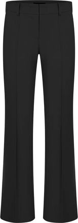 Cambio Wijde broek - Dames - Wijde Broeken - Zwart - 2XL - Broeken