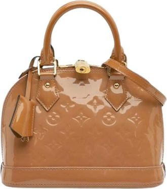 Louis Vuitton Pre-owned Handbags, female, Brown, Size: ONE SIZE Pre-owned Leather Handbag