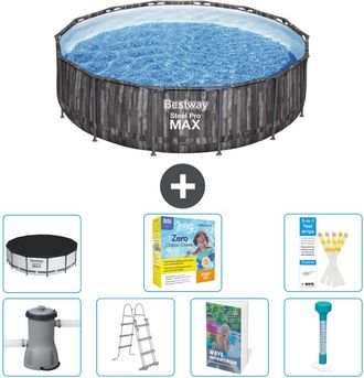 Bestway Piscina Bestway Steel Pro Max Redonda - 427x107 Cm - 8-piezas S532