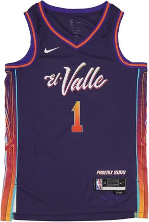 Nike City Edition Basketbal Jersey - Heren - Fitness - Zwart - XL - Polyester - Fitness