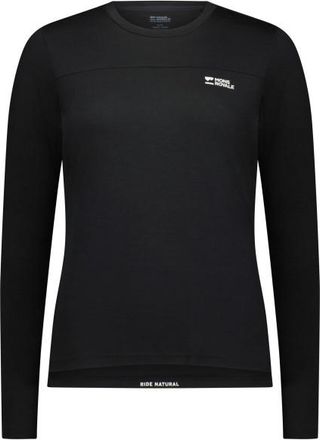 Mons Royale Diversion Merino Bike Jersey L/S Velotrikot für Damen | schwarz
