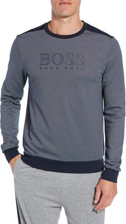 BOSS Tracksuit Sweatshirt in Navy at Nordstrom, Size X-Large