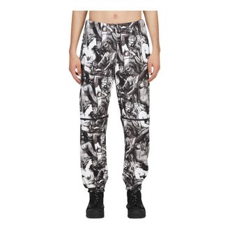 Undercover Graphic Print Trousers - male - Undercover - Sweatpants - Multicolor - M - Trousers