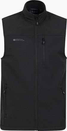 Mountain Warehouse Mens Mountain Warehouse Mens Grasmere Gilet - Black - Size: 40/Regular