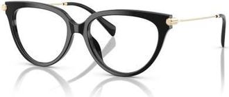 Michael Kors 51mm Cat Eye optical glasses in Black at Nordstrom
