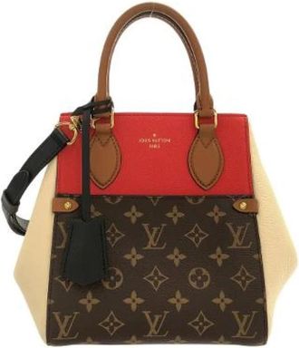 Louis Vuitton Pre-owned Monogram Fold Tote PM Tote Bag - Dames - Vintage Handtas - Veelkleurig - ONE Size - Leer - Vintage