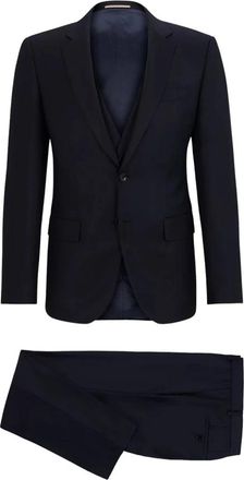HUGO BOSS Donkerblauwe Stijlvolle Pakkenset - Heren - Business pakken - Blauw - XL - Kostuums
