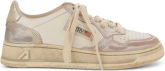 Autry Super Vintage Low - Dames - Sneakers - Veelkleurig - 37 EU - Leer - Schoenen