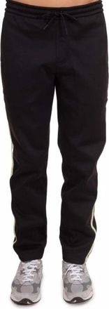 Calvin Klein Mens Black Relaxed Sporty Trousers, Size Medium
