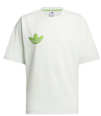 adidas Originals Casual Graphic T-Shirt Asia Sizing White Green IT4988