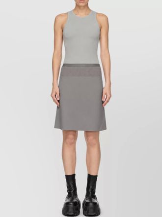 Rick Owens short a-line skirt