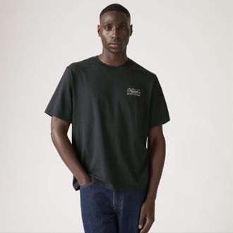Levi's Relaxed Fit Graphic T Shirt - Mens - S - Black