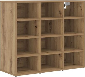 vidaXL Vidaxl - Shoe Cabinet Artisan oak 52.5 x 30 x 50 cm Engineered wood