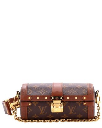 Louis Vuitton Brown Monogram Canvas Papillon Trunk Bag (Authentic Pre-Loved)