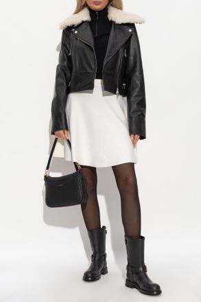 Max Mara Wool Skirt Ubalda, Womens, White