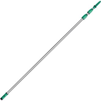 Unger Asta telescopica Unger OptiLoc 4,50 cm (compatibile con gli strumenti per la pulizia delle finestre Unger impugnatura ergonomica, tappo terminale