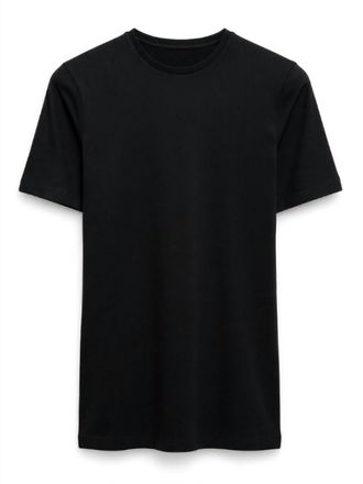 Toteme Womens Classic Jersey Tee In Black