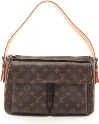 Louis Vuitton Pre-owned Handbags, female, Brown, Size: ONE SIZE Pre-owned Canvas louis-vuitton-bags
