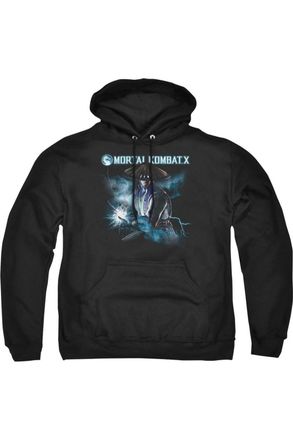 Gildan Mortal Kombat X Raiden Adult Pull Over Hoodie / Hooded Sweatshirt