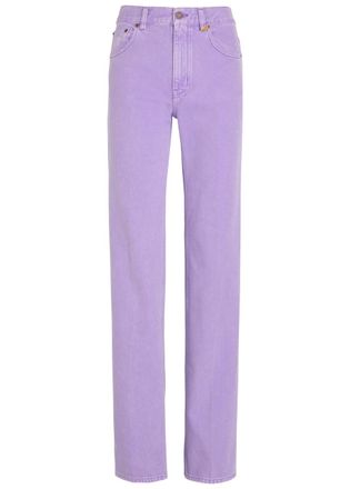 Chlo&eacute; Straight-leg Jeans - Light Purple - 27 (W27 / UK8-10 / S)