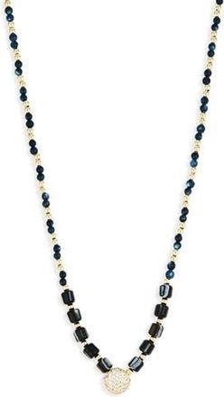 Argento Vivo Circle Pendant Necklace in Gold at Nordstrom Rack