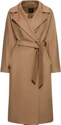 Weekend Dames, Mantels, Bruin, Maat: XS Wol